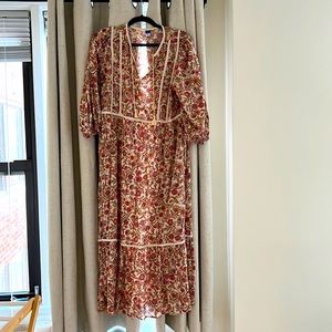 Old Navy Floral Dress, 3/4 length sleeves
